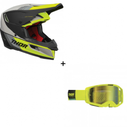 Мотокрос комплект THOR REFLEX APEX ACID/GRAY 2 ЧАСТИ Мотокрос комплект THOR REFLEX APEX ACID/GRAY 2 ЧАСТИ