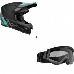 Мотокрос комплект THOR REFLEX CUBE BLACK/MINT Мотокрос комплект THOR REFLEX CUBE BLACK/MINT