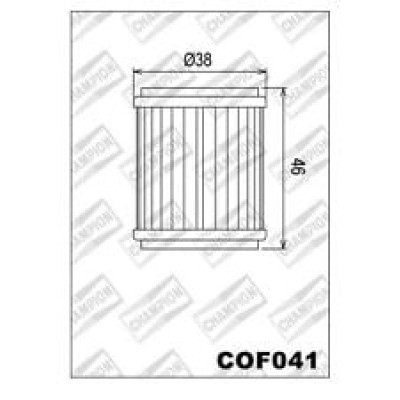 Filtru de ulei CHAMPION COF041