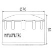 Filtru de ulei HIFLO HF164 thumb