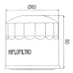 Filtru de ulei HIFLO HF202 Filtru de ulei HIFLO HF202 thumb