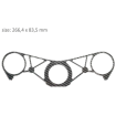 Protector de trepied PPSY15P/PR3125 YAMAHA R1 2009-2011 Protector de trepied PPSY15P/PR3125 YAMAHA R1 2009-2011 thumb