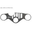 Protector de trepied PPSY17P/PR3123 YAMAHA R1 2015-2016an. thumb