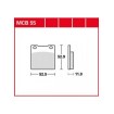 Garnituri frână TRW MCB55 Garnituri frână TRW MCB55 thumb