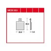 Garnituri frână TRW MCB553 thumb