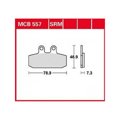 Garnituri frână TRWMCB557 Garnituri frână TRWMCB557