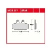 Garnituri frână TRW MCB557SRM thumb
