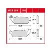 Placute de frana TRW MCB599 thumb