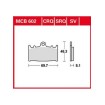 Garnituri frână TRW MCB602SV thumb