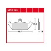 Garnituri frână TRW MCB563 Garnituri frână TRW MCB563 thumb