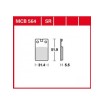 Garnituri frână TRW MCB564 Garnituri frână TRW MCB564 thumb