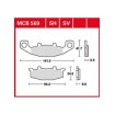 Garnituri frână TRW MCB569SV Garnituri frână TRW MCB569SV thumb