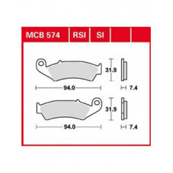Garnituri frână TRW MCB574 Garnituri frână TRW MCB574