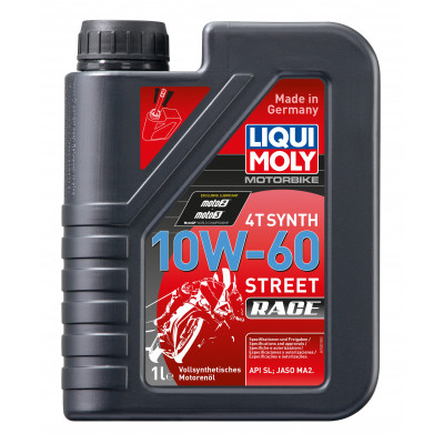Ulei moto LIQUI MOLY SAE 10W-60 STREET RACE - 1 Litru