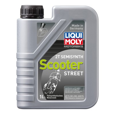 Ulei pentru motociclete LIQUI MOLY SCOOTER 2T SEMISYNTH