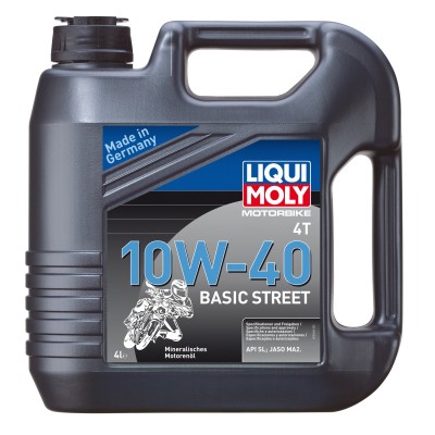 Ulei moto LIQUI MOLY 10W- 40 Basic Street 4L