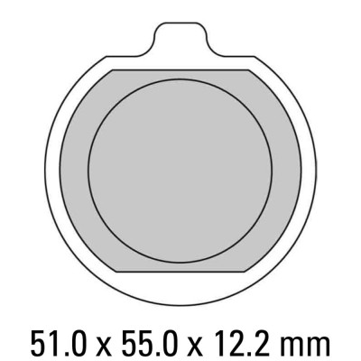 Garnituri frână FERODO FDB220P