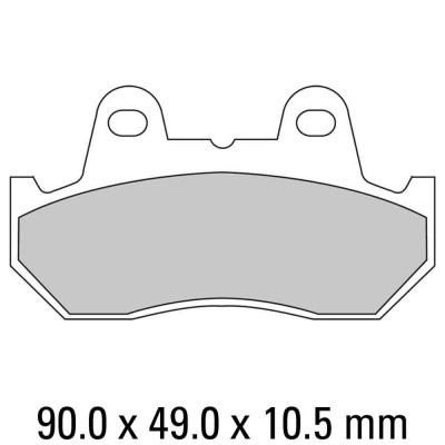 Garnituri frână FERODO FDB244P