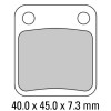 Garnituri frână FERODO FDB250P