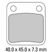 Garnituri frână FERODO FDB250P Garnituri frână FERODO FDB250P thumb