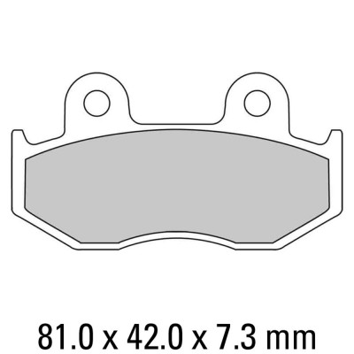Garnituri frână FERODO FDB382P