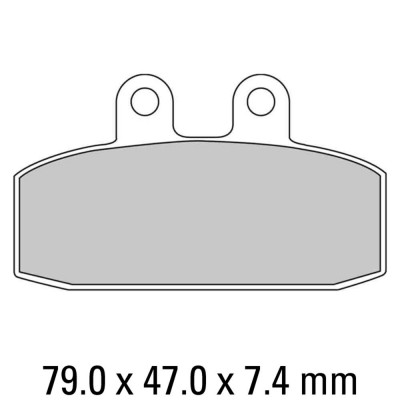 Garnituri frână FERODO FDB438P