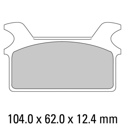 Garnituri frână FERODO FDB485P