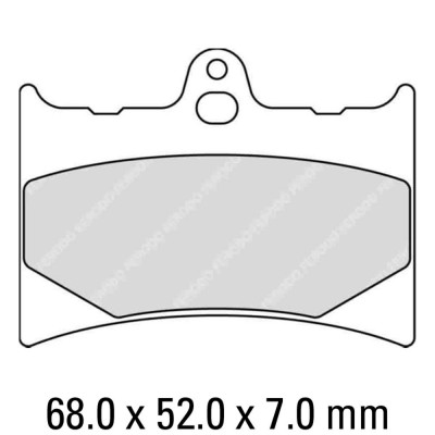 Garnituri frână FERODO FDB498P