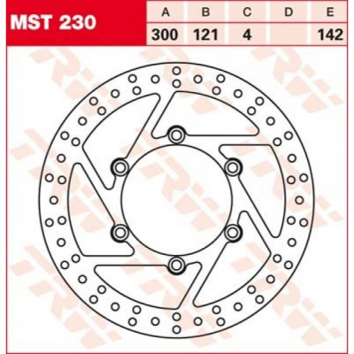 Plăcuțe frână față TRW-LUCAS MST230 Plăcuțe frână față TRW-LUCAS MST230