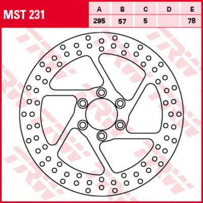 Plăcuțe frână față TRW-LUCAS MST231 Plăcuțe frână față TRW-LUCAS MST231