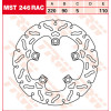PLĂCUȚE FRÂNĂ SPATE TRW-LUCAS MST246RAC