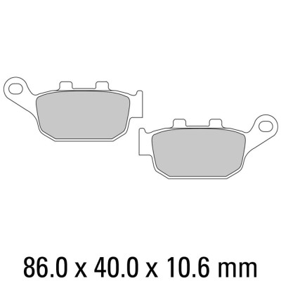 Garnituri frână FERODO FDB531P