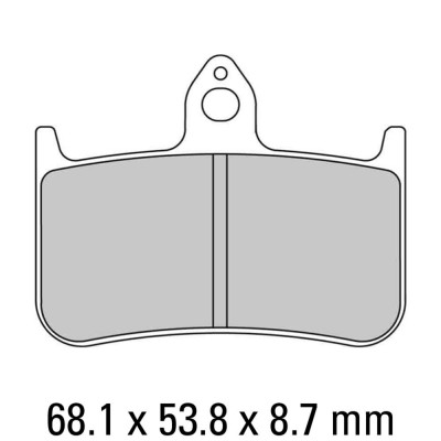 Garnituri frână FERODO FDB533P