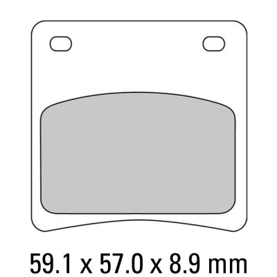 Garnituri frână FERODO FDB569P