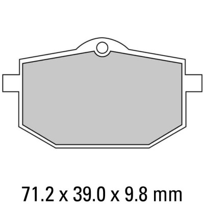 Garnituri frână FERODO FDB583P