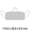 Garnituri frână FERODO FDB592P