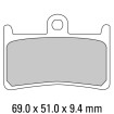 Garnituri frână FERODO FDB605P Garnituri frână FERODO FDB605P thumb