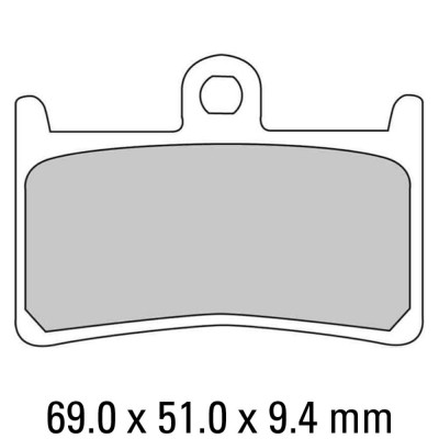 Garnituri frână FERODO FDB605P