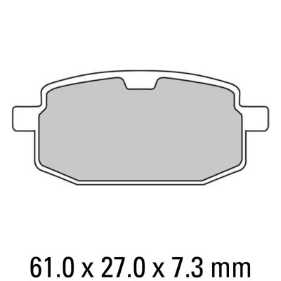Garnituri frână FERODO FDB636P