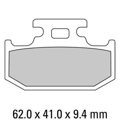 Garnituri frână FERODO FDB659P
