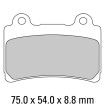Garnituri frână FERODO FDB662P thumb