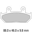 Garnituri frână FERODO FDB663P Garnituri frână FERODO FDB663P thumb