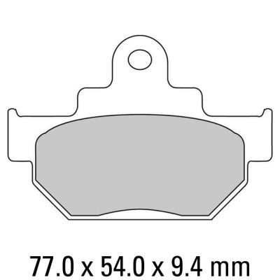 Garnituri frână FERODO FDB673P