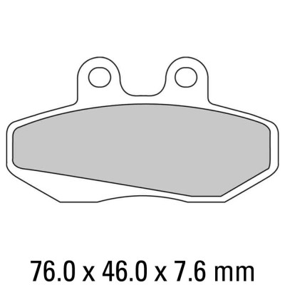Garnituri frână FERODO FDB706P