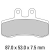 Garnituri frână FERODO FDB782P