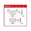 Garnituri frână TRW MCB628 Garnituri frână TRW MCB628 thumb