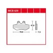 Garnituri frână TRW MCB629 Garnituri frână TRW MCB629 thumb