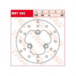 PLĂCUȚE FRÂNĂ SPATE/FAȚĂ TRW-LUCAS MST256
