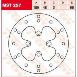 Plăcuțe frână față TRW-LUCAS MST257