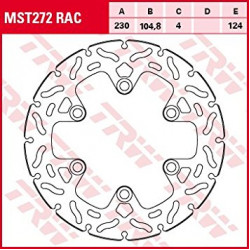 PLĂCUȚE FRÂNĂ SPATE TRW-LUCAS MST272RAC PLĂCUȚE FRÂNĂ SPATE TRW-LUCAS MST272RAC